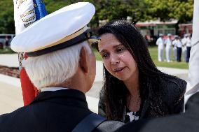 Naïma Moutchou Visit to New Caledonia