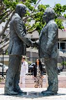 Naïma Moutchou Visit to New Caledonia