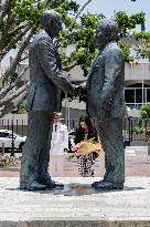 Naïma Moutchou Visit to New Caledonia