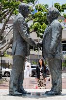 Naïma Moutchou Visit to New Caledonia