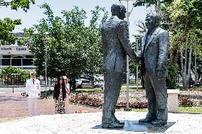 Naïma Moutchou Visit to New Caledonia