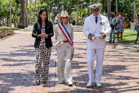 Naïma Moutchou Visit to New Caledonia