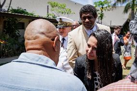 Naïma Moutchou Visit to New Caledonia