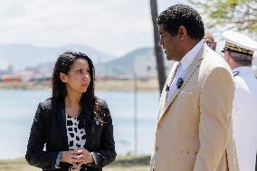 Naïma Moutchou Visit to New Caledonia