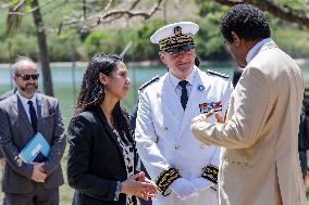 Naïma Moutchou Visit to New Caledonia