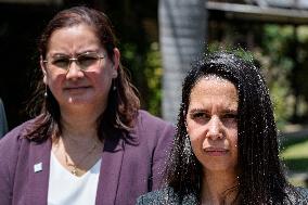 Naïma Moutchou Visit to New Caledonia