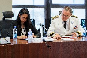 Naïma Moutchou Visit to New Caledonia