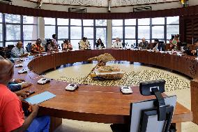 Naïma Moutchou Visit to New Caledonia