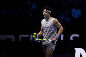 2025 Nitto ATP Finals -Ben Shelton v Alexander Zverev - Torino