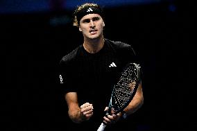 2025 Nitto ATP Finals -Ben Shelton v Alexander Zverev - Torino