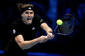 2025 Nitto ATP Finals -Ben Shelton v Alexander Zverev - Torino