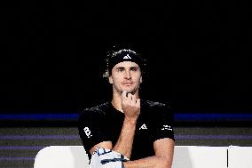 2025 Nitto ATP Finals -Ben Shelton v Alexander Zverev - Torino