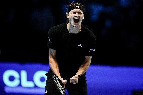 2025 Nitto ATP Finals -Ben Shelton v Alexander Zverev - Torino