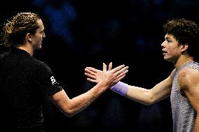 2025 Nitto ATP Finals -Ben Shelton v Alexander Zverev - Torino