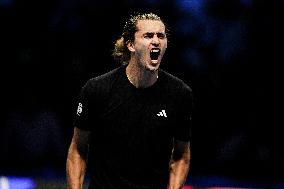 2025 Nitto ATP Finals -Ben Shelton v Alexander Zverev - Torino