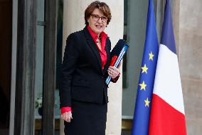 French Weekly Cabinet meeting in Paris - France