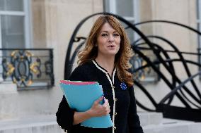 French Weekly Cabinet meeting in Paris - France