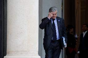 French Weekly Cabinet meeting in Paris - France