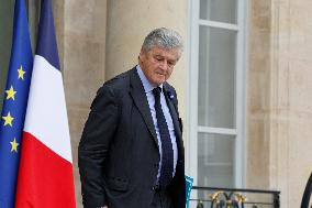 French Weekly Cabinet meeting in Paris - France