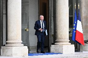 French Weekly Cabinet Meeting - Paris