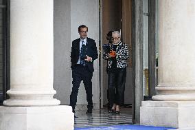 French Weekly Cabinet Meeting - Paris