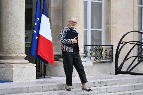 French Weekly Cabinet Meeting - Paris