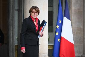 French Weekly Cabinet Meeting - Paris