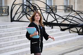 French Weekly Cabinet Meeting - Paris