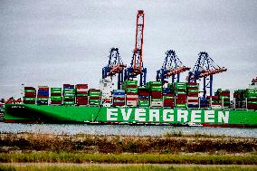 Illustration - Port of Rotterdam - Netherlands