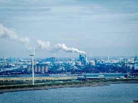 Illustration - Port of Rotterdam - Netherlands