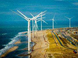 Illustration - Port of Rotterdam - Netherlands