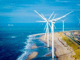 Illustration - Port of Rotterdam - Netherlands