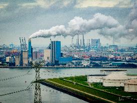 Illustration - Port of Rotterdam - Netherlands