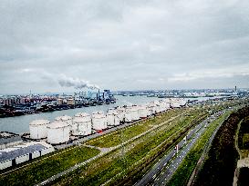 Illustration - Port of Rotterdam - Netherlands