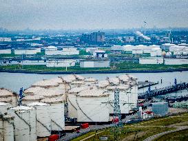 Illustration - Port of Rotterdam - Netherlands