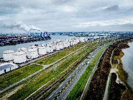 Illustration - Port of Rotterdam - Netherlands
