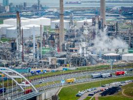 Illustration - Port of Rotterdam - Netherlands