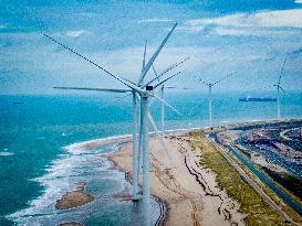 Illustration - Port of Rotterdam - Netherlands