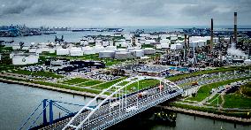 Illustration - Port of Rotterdam - Netherlands