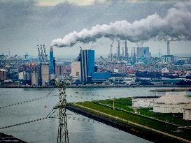 Illustration - Port of Rotterdam - Netherlands