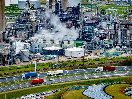 Illustration - Port of Rotterdam - Netherlands