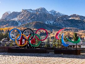 Cortina Olympic Square Sighting - Italy