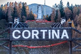 Cortina Olympic Ski Jump - Italy