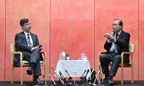 Nobel laureates hold talks in Kyoto