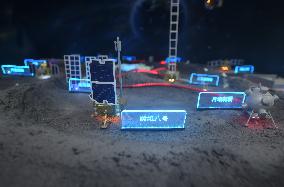 Chinese Lunar Research Station Sand Table