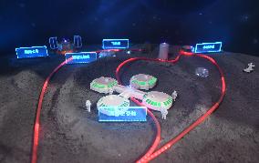 Chinese Lunar Research Station Sand Table