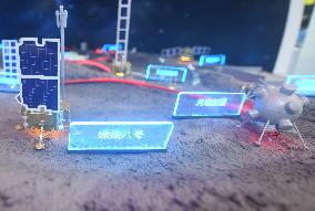 Chinese Lunar Research Station Sand Table