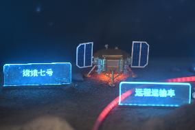 Chinese Lunar Research Station Sand Table