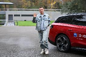 Arrival of French national team players - Clairefontaine