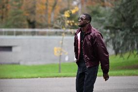 Arrival of French national team players - Clairefontaine